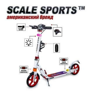 Самокат Scale Sports SS-10 Білий (USA) - Інтернет-магазин спільних покупок ToGether