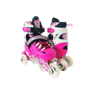Дитячі розсувні ролики Scale Sports LF 905 Рожевий (розмір 38-41) - Інтернет-магазин спільних покупок ToGether