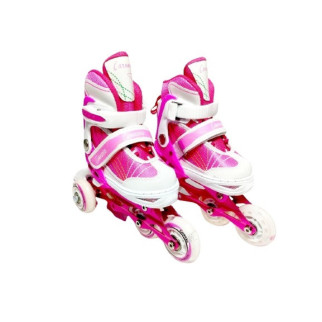 Розсувні дитячі ролики Caroman Sport Рожевий (розмір 31-35) - Інтернет-магазин спільних покупок ToGether