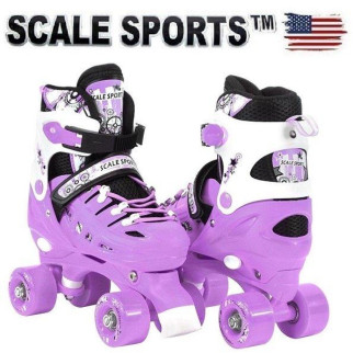 Роликові ковзани - квади Scale Sports Фіолетовий (розмір 29-33) - Інтернет-магазин спільних покупок ToGether