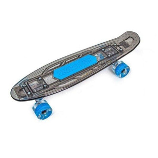 Пені Борд Fish Skateboard Original 22,5" Чорний LED (Музичний і світиться) - Інтернет-магазин спільних покупок ToGether