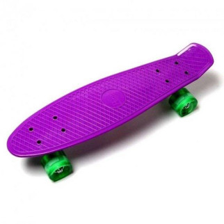 Пені Борд Penny Board 22,5" Violet Фіолетовий LED (Світяться колеса) - Інтернет-магазин спільних покупок ToGether