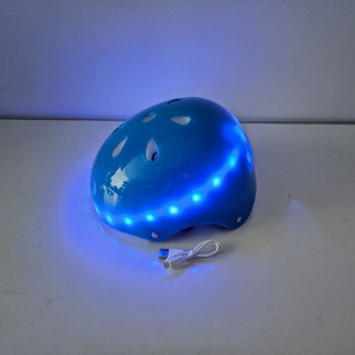 Дитячий шолом BS з LED-підсвіткою (11 режимів) Синій - Інтернет-магазин спільних покупок ToGether