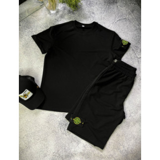 Літній костюм футболка + шорти чорний - Інтернет-магазин спільних покупок ToGether