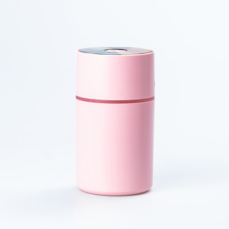 Зволожувач повітря для дому портативний USB 450 мл з підсвічуванням Рожевий - Інтернет-магазин спільних покупок ToGether