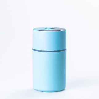 Зволожувач повітря для дому портативний USB 450 мл з підсвічуванням Блакитний - Інтернет-магазин спільних покупок ToGether
