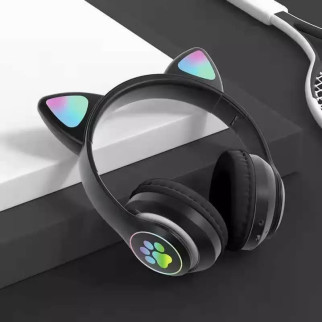 Бездротові Bluetooth навушники з вушками з LED-підсвіткою - Інтернет-магазин спільних покупок ToGether
