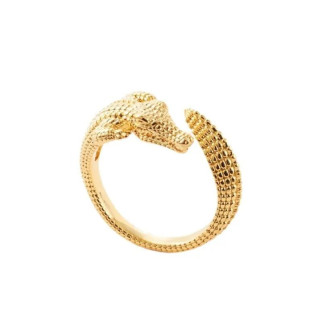 Каблучка під золото крокодил перстень у вигляді тварини крокодила р. регульований - Інтернет-магазин спільних покупок ToGether