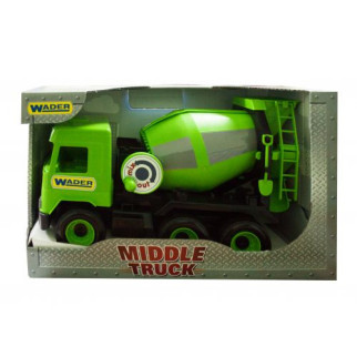Бетономешалка Middle truck зеленая Wader (39485) (41416)  - Інтернет-магазин спільних покупок ToGether