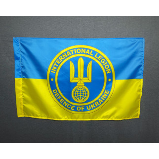 Прапор міжнародного легіону ТРО України 600х900 мм - Інтернет-магазин спільних покупок ToGether