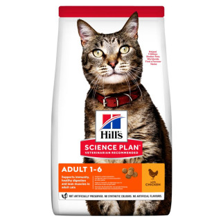 Корм Hill's Science Plan Feline Adult Chicken сухий з куркою для дорослих кішок 15 кг - Інтернет-магазин спільних покупок ToGether