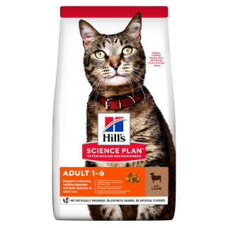 Корм Hill's Science Plan Feline Adult Lamb & Rice сухий з ягнятком та рисом для дорослих кішок 3 кг - Інтернет-магазин спільних покупок ToGether