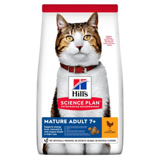 Корм Hill's Science Plan Feline Mature Adult 7+ сухий з куркою для дорослих котів 3 кг - Інтернет-магазин спільних покупок ToGether