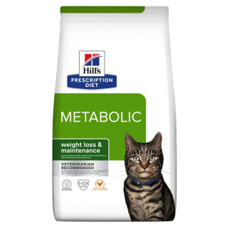 Корм Hill’s Prescription Diet Feline Metabolic сухий дієтичний з куркою для контролю та зниження ваги у кішок 3 кг - Інтернет-магазин спільних покупок ToGether