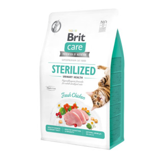 Корм Brit Care Cat Grain Free Sterilized Urinary Health сухий беззерновий для стерилізованих кішок 0.4 кг - Інтернет-магазин спільних покупок ToGether