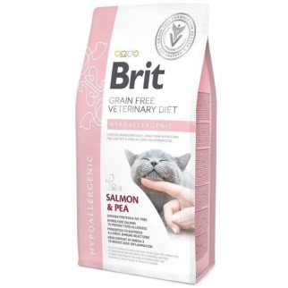 Корм-дієта Brit VD Hypoallergenic Cat сухий для лікування харчових алергій у котів 2 кг - Інтернет-магазин спільних покупок ToGether