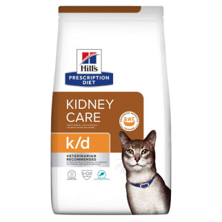 Корм Hill's Prescription Diet Feline K/D сухий з тунцем при захворюваннях нирок у котів 0.4 кг - Інтернет-магазин спільних покупок ToGether