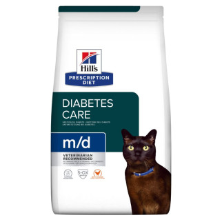Корм Hill's Prescription Diet Feline M/D сухий для лікування діабету у котів 1.5 кг - Інтернет-магазин спільних покупок ToGether