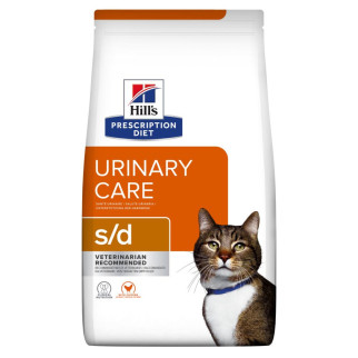 Корм Hill's Prescription Diet Feline S/D сухий для лікування сечокам'яної хвороби у котів 1.5 кг - Інтернет-магазин спільних покупок ToGether