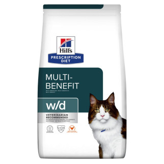 Корм Hill's Prescription Diet Feline W/D сухий для лікування цукрового діабету у котів 1.5 кг - Інтернет-магазин спільних покупок ToGether