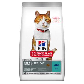 Корм Hill's Science Plan Feline Adult Sterilised Tuna сухий з тунцем для стерилізованих кішок 0.3 кг - Інтернет-магазин спільних покупок ToGether