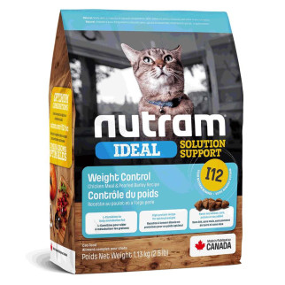 Корм Nutram I12 Ideal Solution Support Weight Control Cat сухий для дорослих котів з надмірною вагою 1.13 кг - Інтернет-магазин спільних покупок ToGether