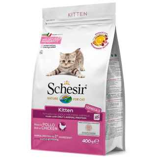 Корм Schesir Cat Kitten сухий монопротеїновий з куркою для кошенят 1.5 кг - Інтернет-магазин спільних покупок ToGether