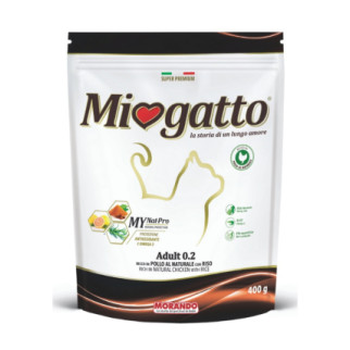 Корм Morando Miogatto Adult Chicken and Rice сухий з куркою для дорослих котів 0.4 кг - Інтернет-магазин спільних покупок ToGether