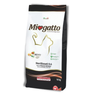 Корм Morando Miogatto Sterilizzati сухий з куркою для стерилізованих котів 10 кг - Інтернет-магазин спільних покупок ToGether