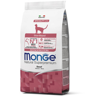 Корм Monge Cat Sterilised Manzo сухий з яловичиною для стерилізованих котів 1.5 кг - Інтернет-магазин спільних покупок ToGether