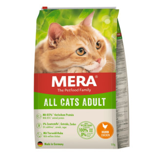 Корм Mera Cats All Adult Chicken сухий з куркою для дорослих котів 10 кг - Інтернет-магазин спільних покупок ToGether