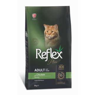 Корм Reflex Plus Cat Adult Chicken сухий з куркою для дорослих котів 8 кг - Інтернет-магазин спільних покупок ToGether
