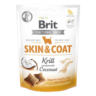 Ласощі Brit Care Dog Snack Skin & Coat для краси вовни у собак 150 гр - Інтернет-магазин спільних покупок ToGether