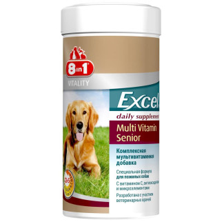 Вітаміни 8in1 Excel Multi Vitamin Senior для здоров'я старіючих собак 70 табл - Інтернет-магазин спільних покупок ToGether