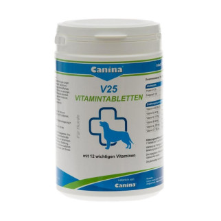 Вітаміни Canina V25 Vitamintabletten з мікроелементами та мінералами для щенят 210 табл - Інтернет-магазин спільних покупок ToGether