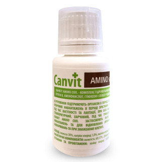 Вітаміни Canvit Amino sol для прискорення відновлення організму котів та собак після стресу та операцій 30 мл - Інтернет-магазин спільних покупок ToGether