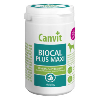 Вітаміни Canvit Biocal Plus Maxi для здоров'я суглобів, зубів та кісток у собак великих порід 230 гр - Інтернет-магазин спільних покупок ToGether