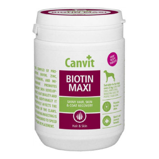 Вітаміни Canvit Biotin Maxi for dogs для здоров'я шкіри та вовни у великих собак 500 гр - Інтернет-магазин спільних покупок ToGether