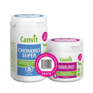 Набір вітамінів Canvit Chondro Super for dogs 230 гр та Canvit Immuno for dogs 100 гр - Інтернет-магазин спільних покупок ToGether