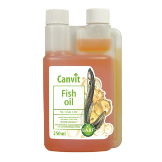 Олія вугра Canvit Fish Oil для здоров'я шкіри та вовни у собак різного віку 250 мл - Інтернет-магазин спільних покупок ToGether