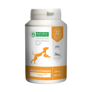 Вітаміни Nature's Protection Multivitamins для зміцнення здоров'я собак 150 гр - Інтернет-магазин спільних покупок ToGether