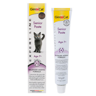 Мультивітамінна паста GimCat Senior Paste для зміцнення здоров'я старіючих котів 50 гр - Інтернет-магазин спільних покупок ToGether