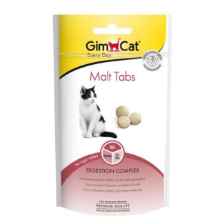 Вітаміни GimCat Every Day Malt Tabs для покращення виведення вовни у котів 40 гр - Інтернет-магазин спільних покупок ToGether