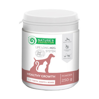 Вітаміни Nature's Protection Healthy growth Formula для зміцнення суглобів, кісток та зубів у собак 250 гр - Інтернет-магазин спільних покупок ToGether