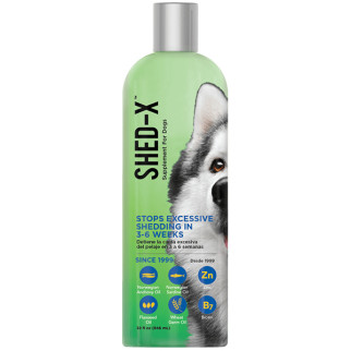 Добавка для покращення якості шерсті та зменшення линяння у собак SynergyLabs Shed-X Dog 946 мл - Інтернет-магазин спільних покупок ToGether