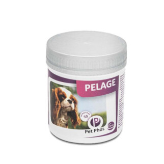 Вітамінно-мінеральний комплекс для собак Ceva Pet Phos Pelage для для захисту та покращення шкірного та шерстного покриву у собак 50 табл - Інтернет-магазин спільних покупок ToGether