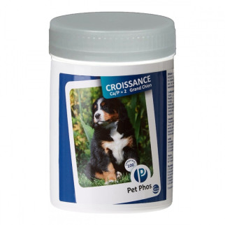 Вітамінно-мінеральний комплекс для собак великіх порід Ceva Pet Phos Croissance Grand Chien Ca/P=2 100 табл - Інтернет-магазин спільних покупок ToGether