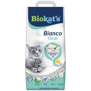 Бентонітовий наповнювач Biokat's Bianco Fresh без запаху 5 л - Інтернет-магазин спільних покупок ToGether