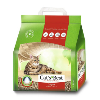 Дерев'яний наповнювач Cat's Best Eko Plus (Original) комкующийся без запаху 2.1 кг - Інтернет-магазин спільних покупок ToGether