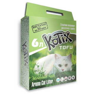 Соєвий наповнювач Kotix Tofu з ароматом зеленого чаю 6 л - Інтернет-магазин спільних покупок ToGether